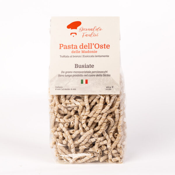 gesualdo faulisi busiate pasta